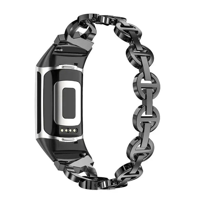 Crystal Clear Fitbit Brilliance Band For Fitbit Charge 5 | Fitbit Charge 6 Avontic