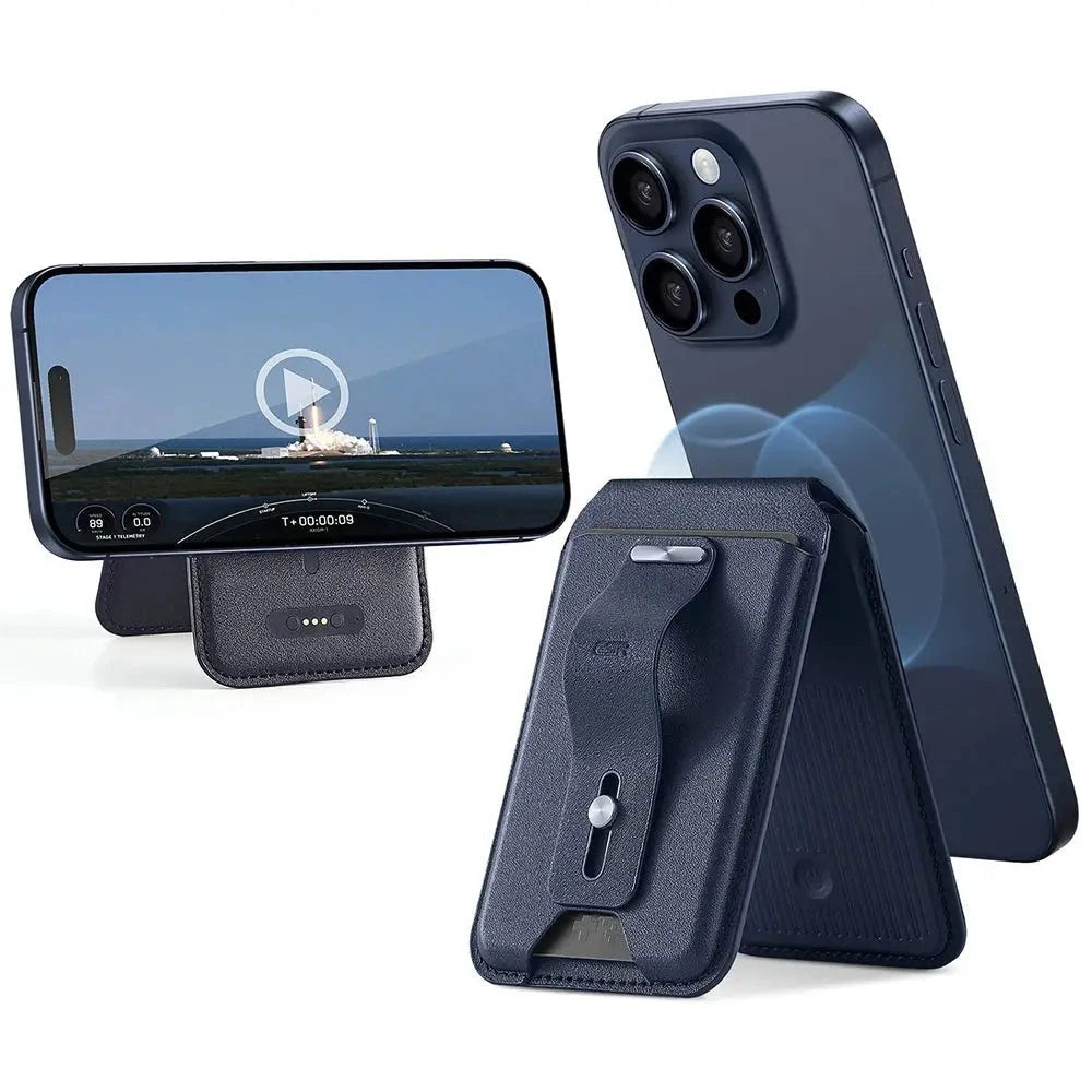 MagniLeather FlexWallet Magnetic Wallet Case for iPhone 12 13 14 15 — product view 4
