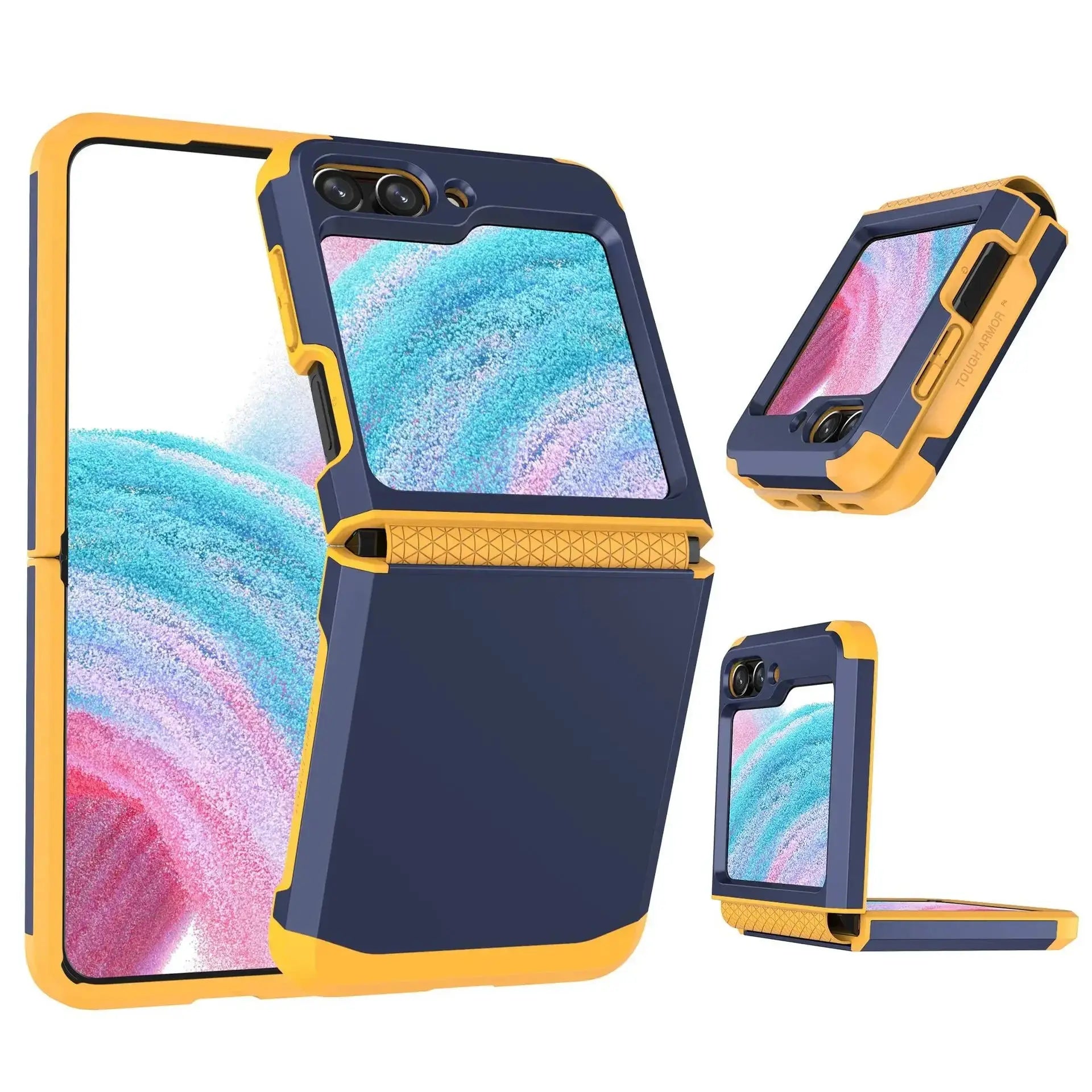 Electroplated Armor Hinge Case for Samsung Galaxy Z Flip 6 — product view 7