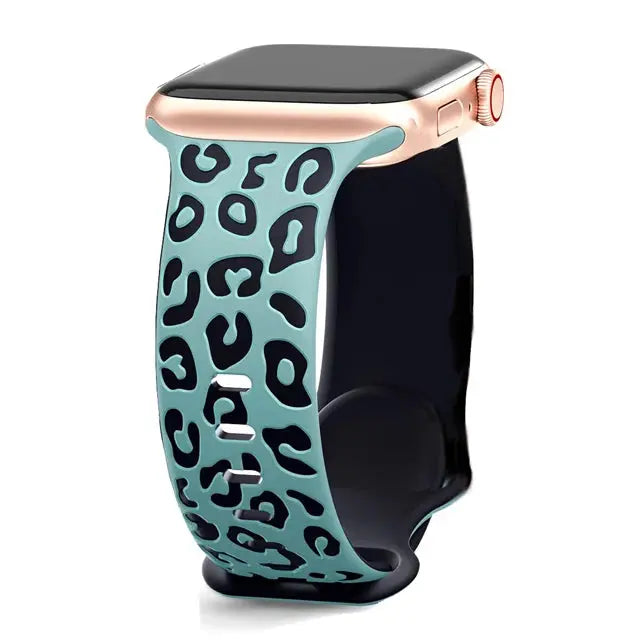 EveGlow Engraved Women's Leopard Band for Apple Watch — product view 11