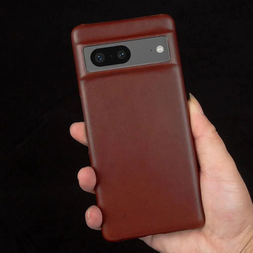 LuxeGuard Genuine Leather Case for Google Pixel 5 6 7 8 — product view 11