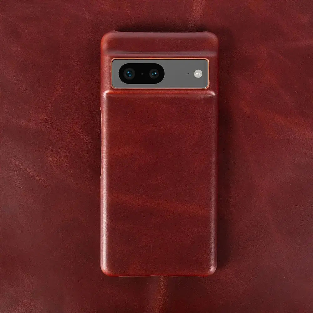 LuxeGuard Genuine Leather Case for Google Pixel 5 6 7 8 — product view 5