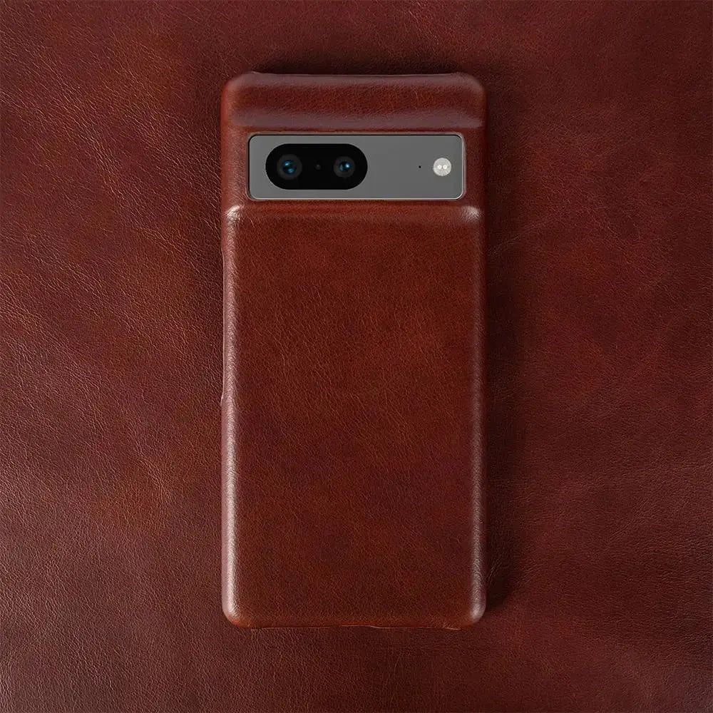 LuxeGuard Genuine Leather Case for Google Pixel 5 6 7 8 — product view 3
