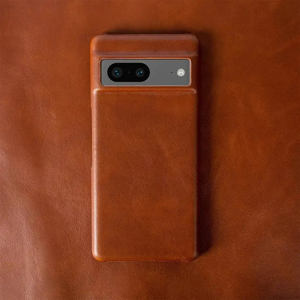 LuxeGuard Genuine Leather Case for Google Pixel 5 6 7 8 — product view 4