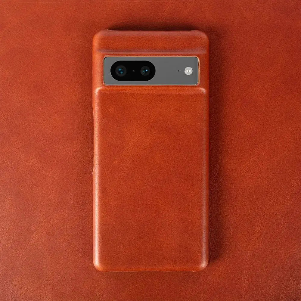 LuxeGuard Genuine Leather Case for Google Pixel 5 6 7 8