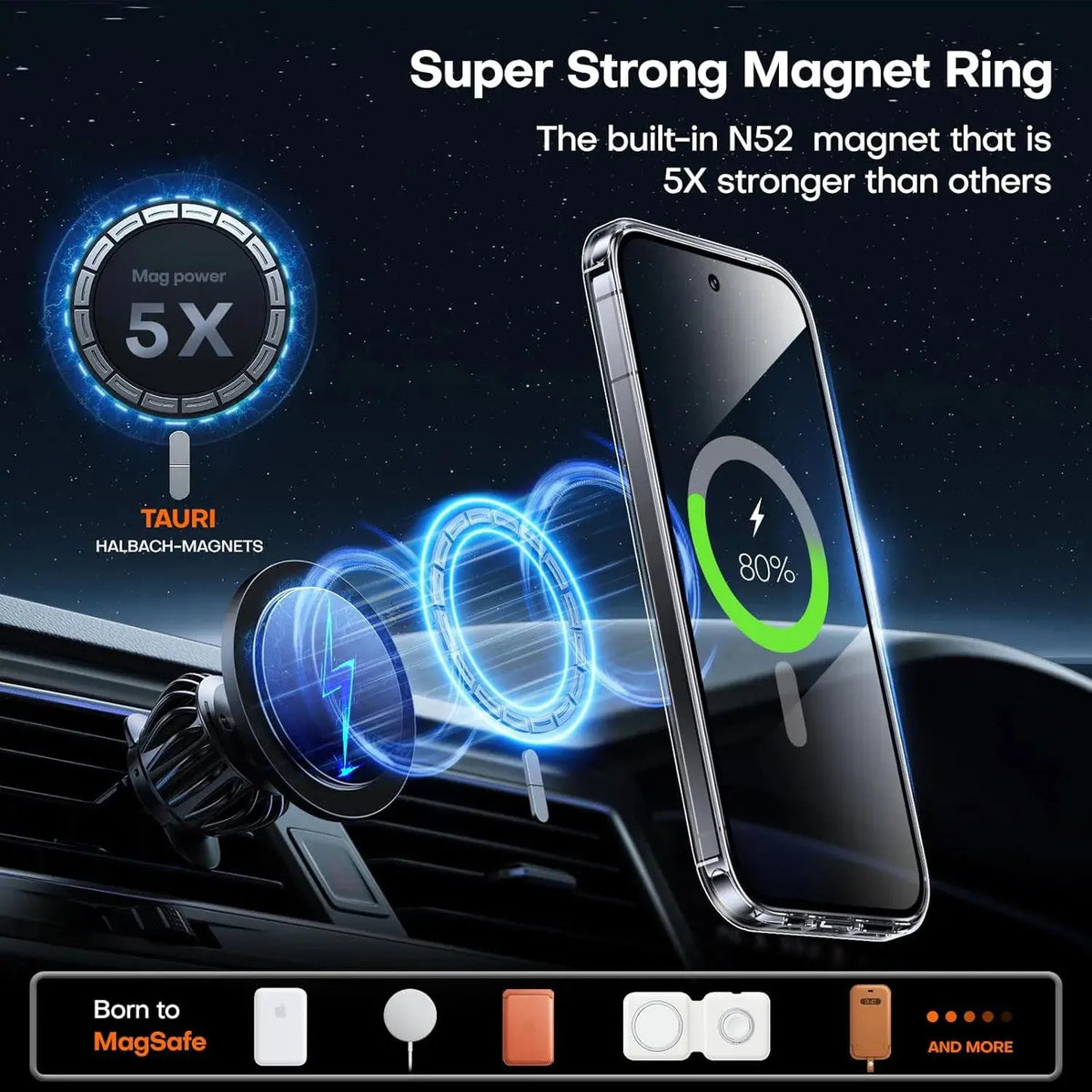 For Magsafe Magnetic Wireless Charging Case For Google Pixel 9 Pro XL Pixel9 Pro XL Clear Shockproof Back Cover Coque Avontic