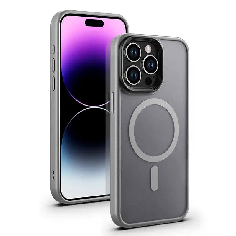 For Magsafe Wireless Charging Magnetic Case for iPhone 15 14 Plus 13 12 11 Pro Max Matte Shockproof Bumper Armor Hard Back Cover Avontic