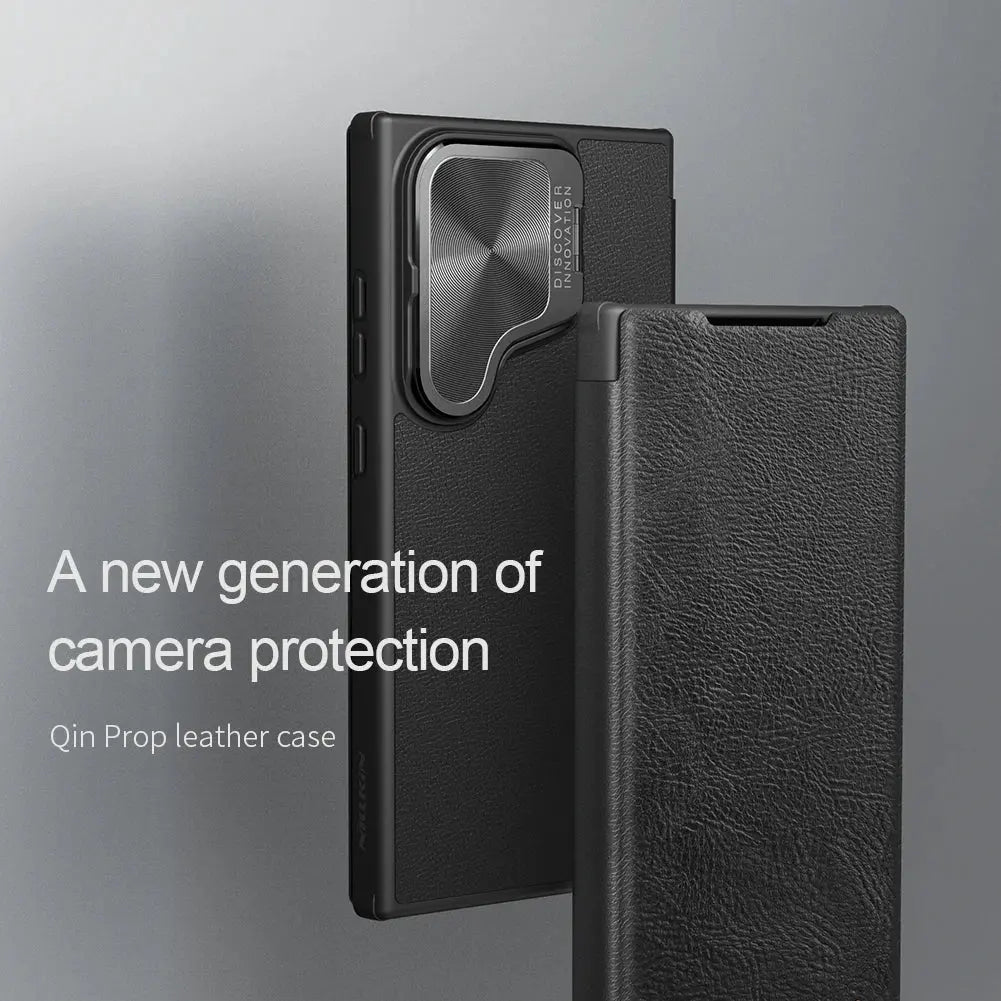 LeatherCraft Deluxe Wallet Case with Kickstand for Samsung Galaxy S24 Series — product view 3