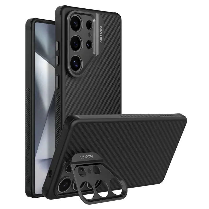 CarbonShield Pro Case for Samsung Galaxy S25 Ultra | Genuine Carbon Fiber — product view 3