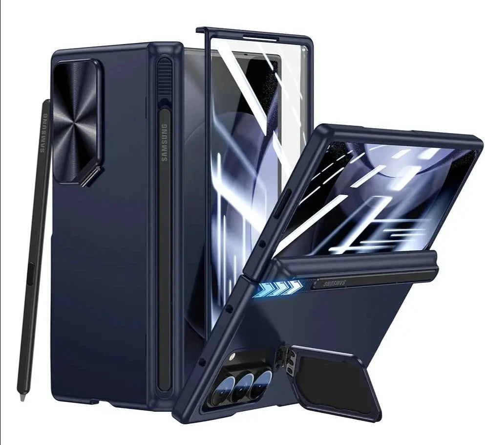 Ultimate Protection Case for Samsung Galaxy Z Fold 6 with S Pen Slot and Screen Protector — product view 3