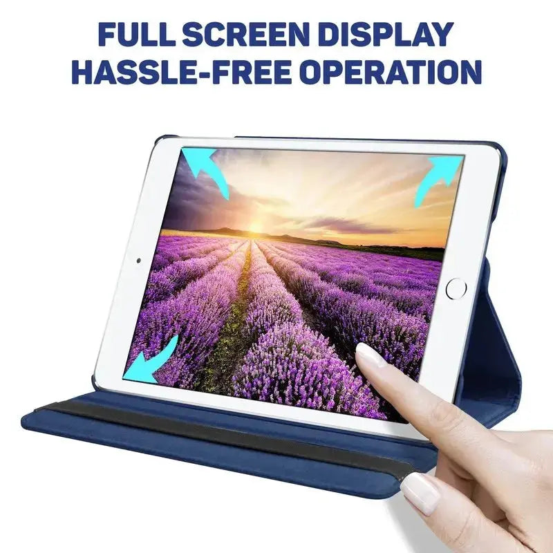 For iPad 2 3 4 Case 360 Rotating Stand Tablet Cover For iPad Air 1 2 3 4 5 10.9 Pro 11 9.7 5th 6th 10.2 7th 8th 9th 10th Cases Avontic