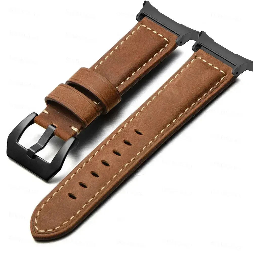 VintageCraft Leather Band for Samsung Galaxy Watch Ultra & Ultra 2 (2026)