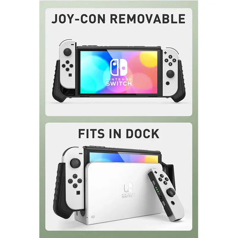 I-BLASON Armorbox Case For Nintendo Switch OLED 2021 Dockable Rugged Protective Cover Case Compatible with Nintendo Switch OLED Avontic