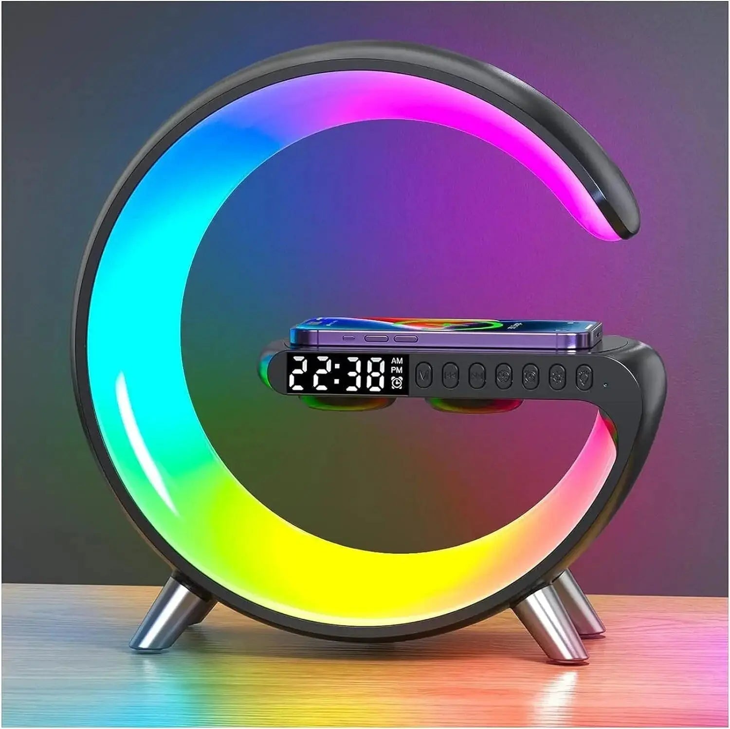 IlluminateWave 15W Fast Wireless Charger For Apple & Samsung - Avontic
