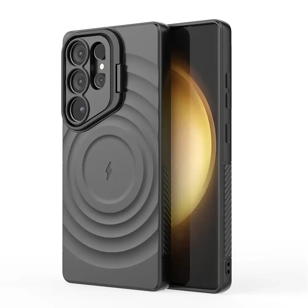 RippleGuard Magnetic Stand Military Grade Case for Galaxy S25, S25 Plus & S25 Ultra — product view 6