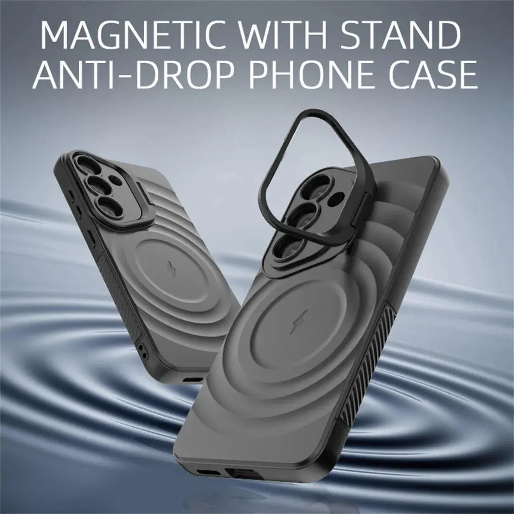 RippleGuard Magnetic Stand Military Grade Case for Galaxy S25, S25 Plus & S25 Ultra — product view 8
