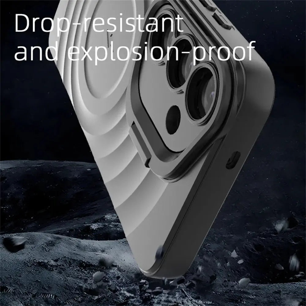RippleGuard Magnetic Stand Military Grade Case for Galaxy S25, S25 Plus & S25 Ultra — product view 11