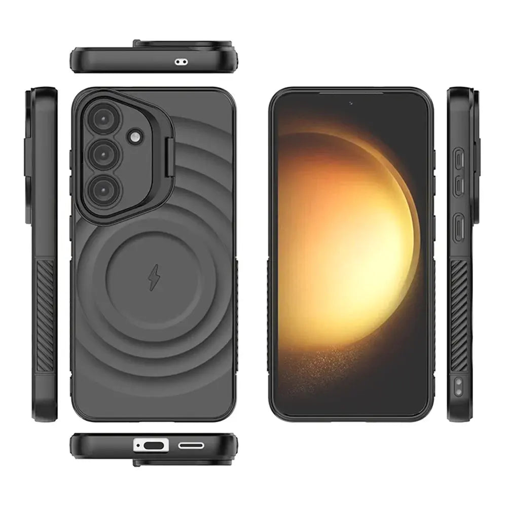 RippleGuard Magnetic Stand Military Grade Case for Galaxy S25, S25 Plus & S25 Ultra — product view 7