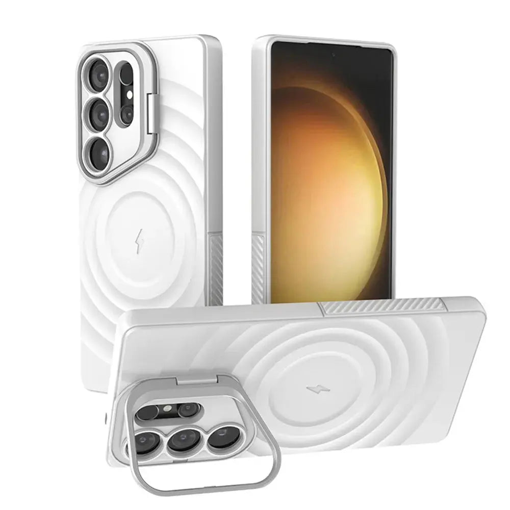RippleGuard Magnetic Stand Military Grade Case for Galaxy S25, S25 Plus & S25 Ultra — product view 3