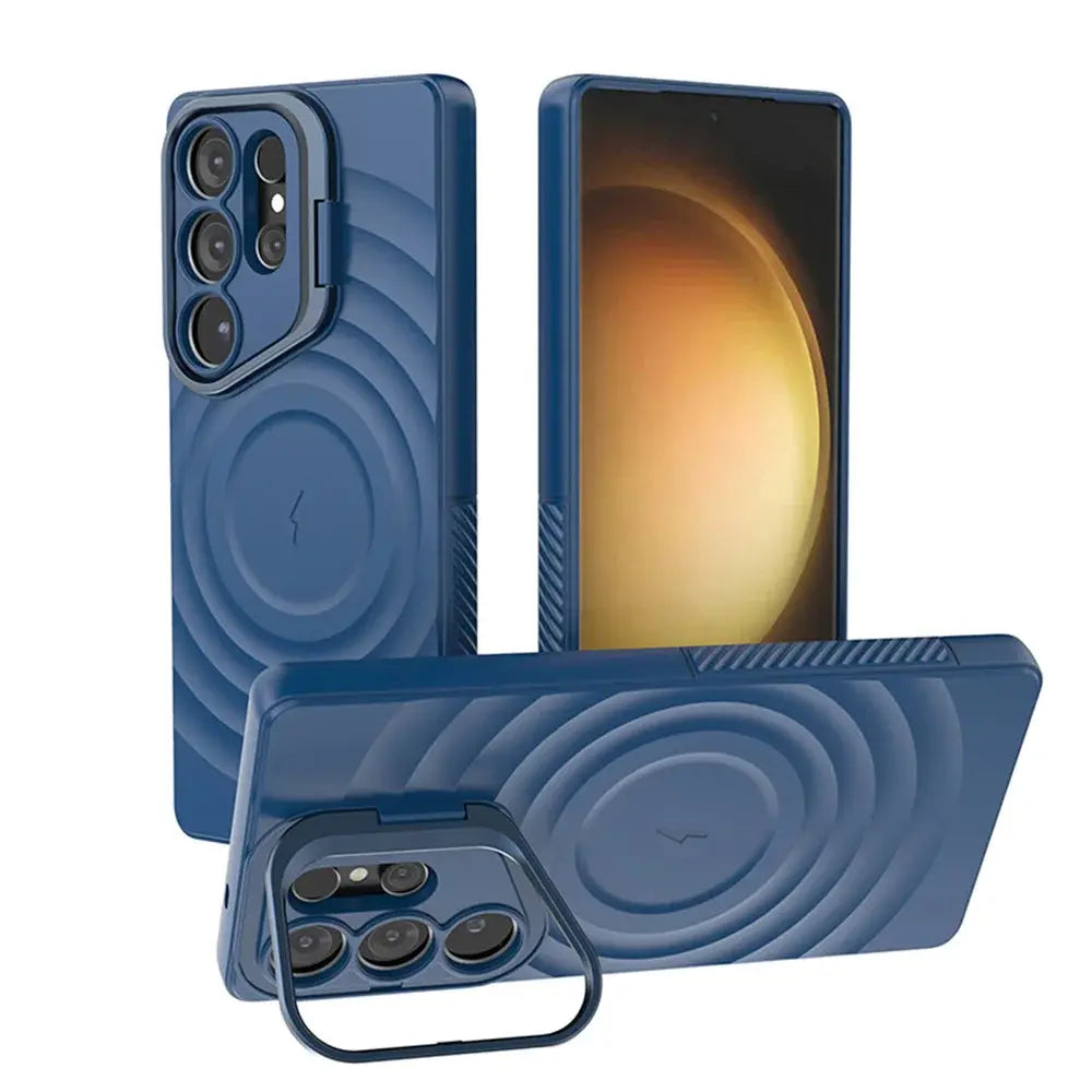 RippleGuard Magnetic Stand Military Grade Case for Galaxy S25, S25 Plus & S25 Ultra — product view 4