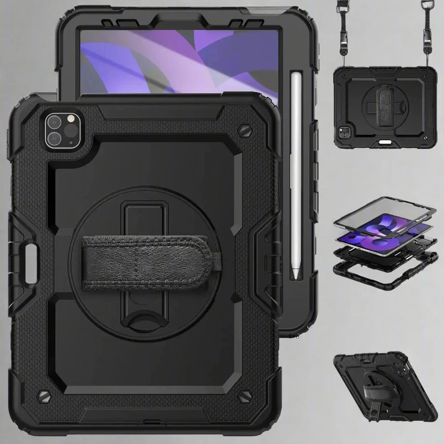 RhinoArmor Heavy Duty Rugged Case for 2024 2025 2026 M4 iPad Air 11 & iPad Air 13