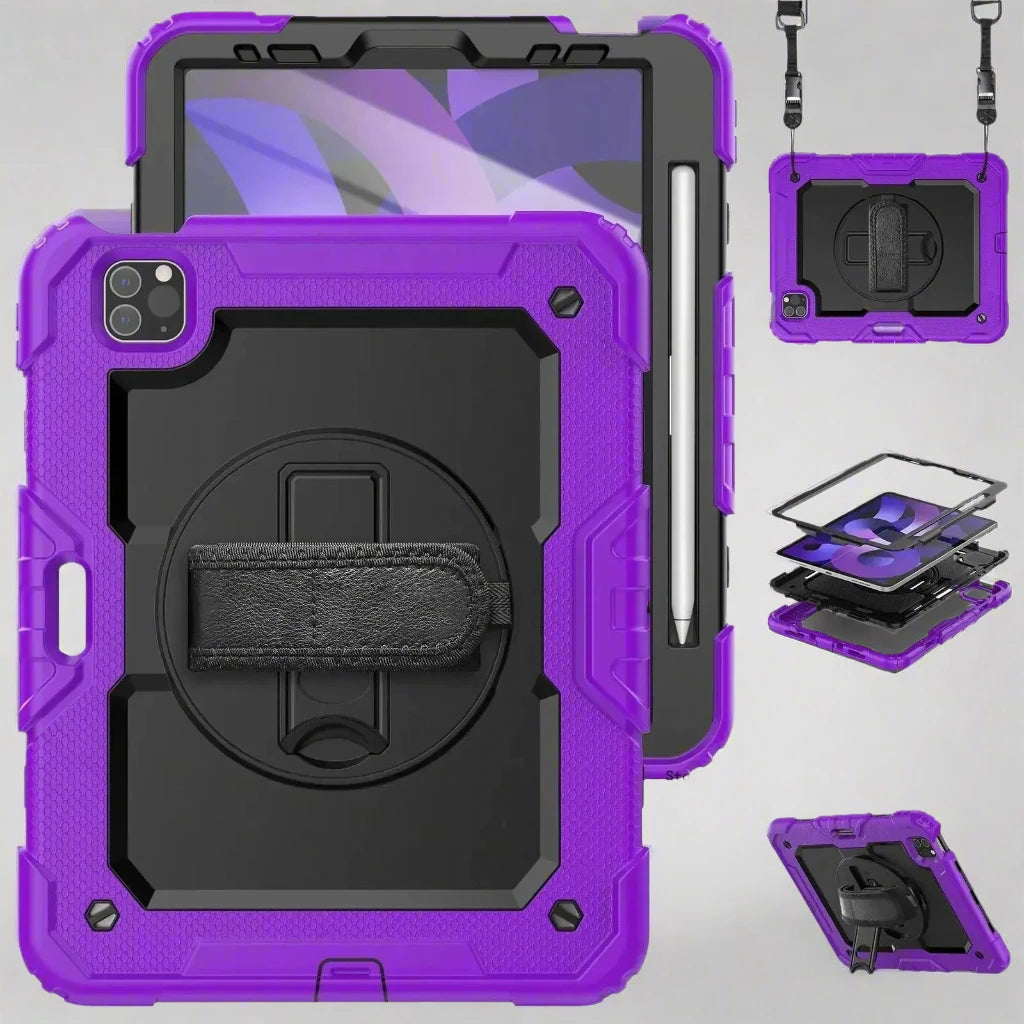 RhinoArmor Heavy Duty Rugged Case for 2024 2025 iPad Air 11 & iPad Air 13