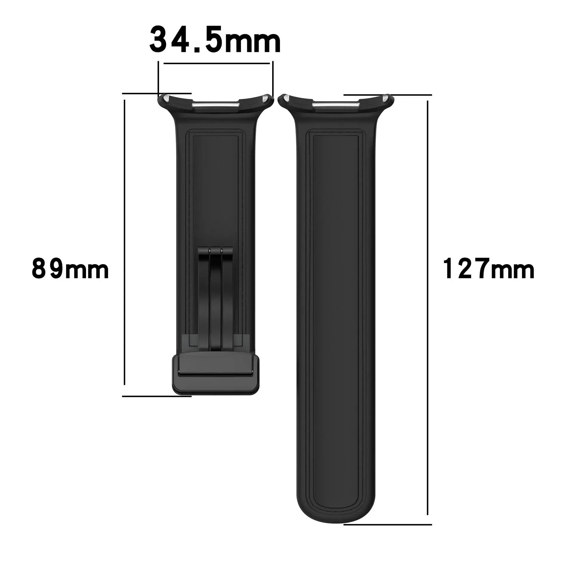 Samsung Galaxy Watch Ultra2/Ultra 47mm Band – LeatherMag Hybrid — product view 8