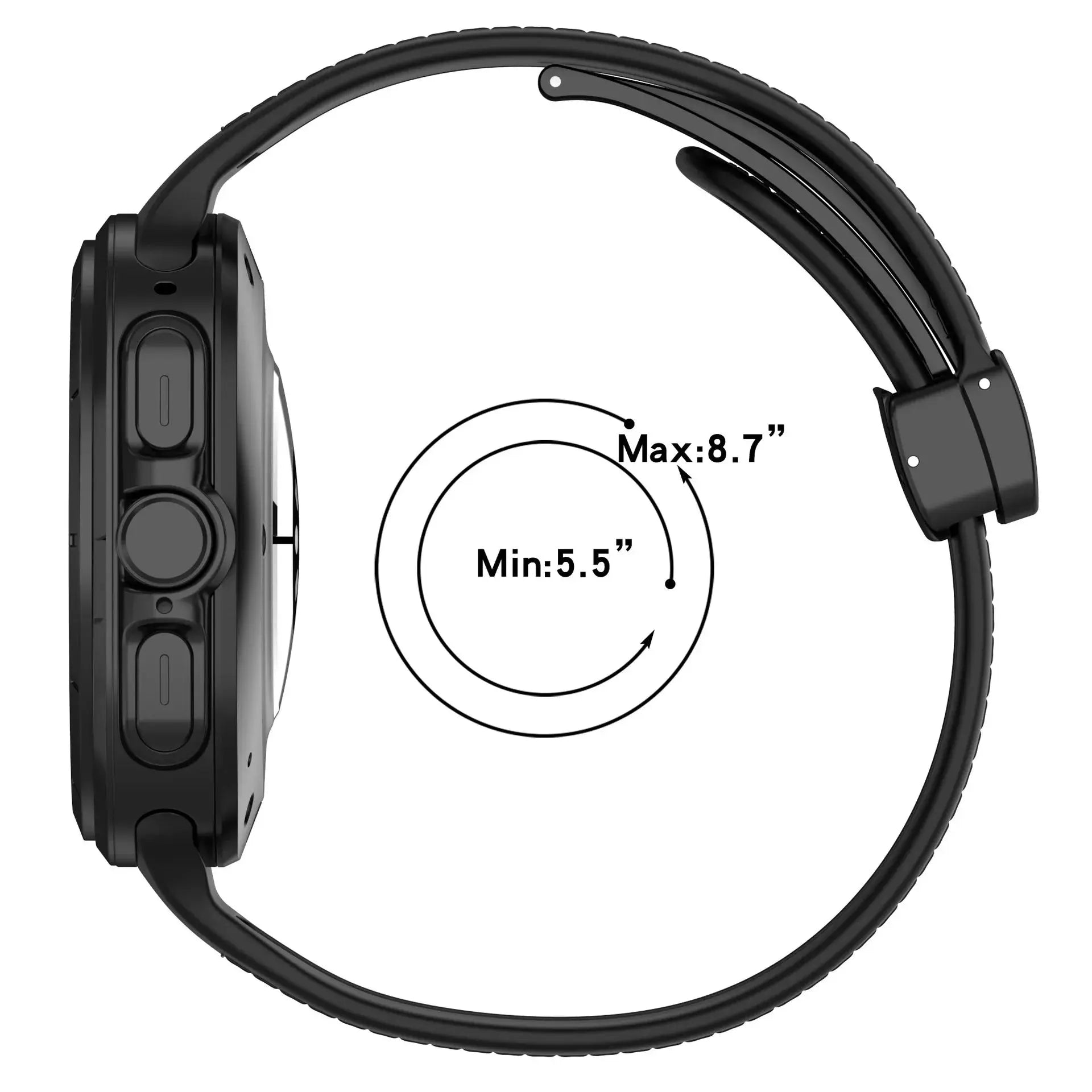 Samsung Galaxy Watch Ultra2/Ultra 47mm Band – LeatherMag Hybrid — product view 9