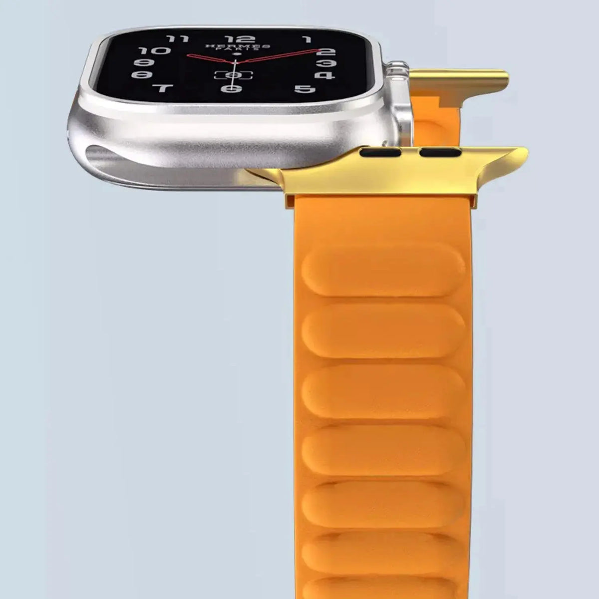 Leather Strap For Apple Watch Band 45mm 41mm Series 9 8 7 44mm 40 38mm 42mm Magnetic Loop Link Bracelet For iWatch Ultra 2 41mm Avontic