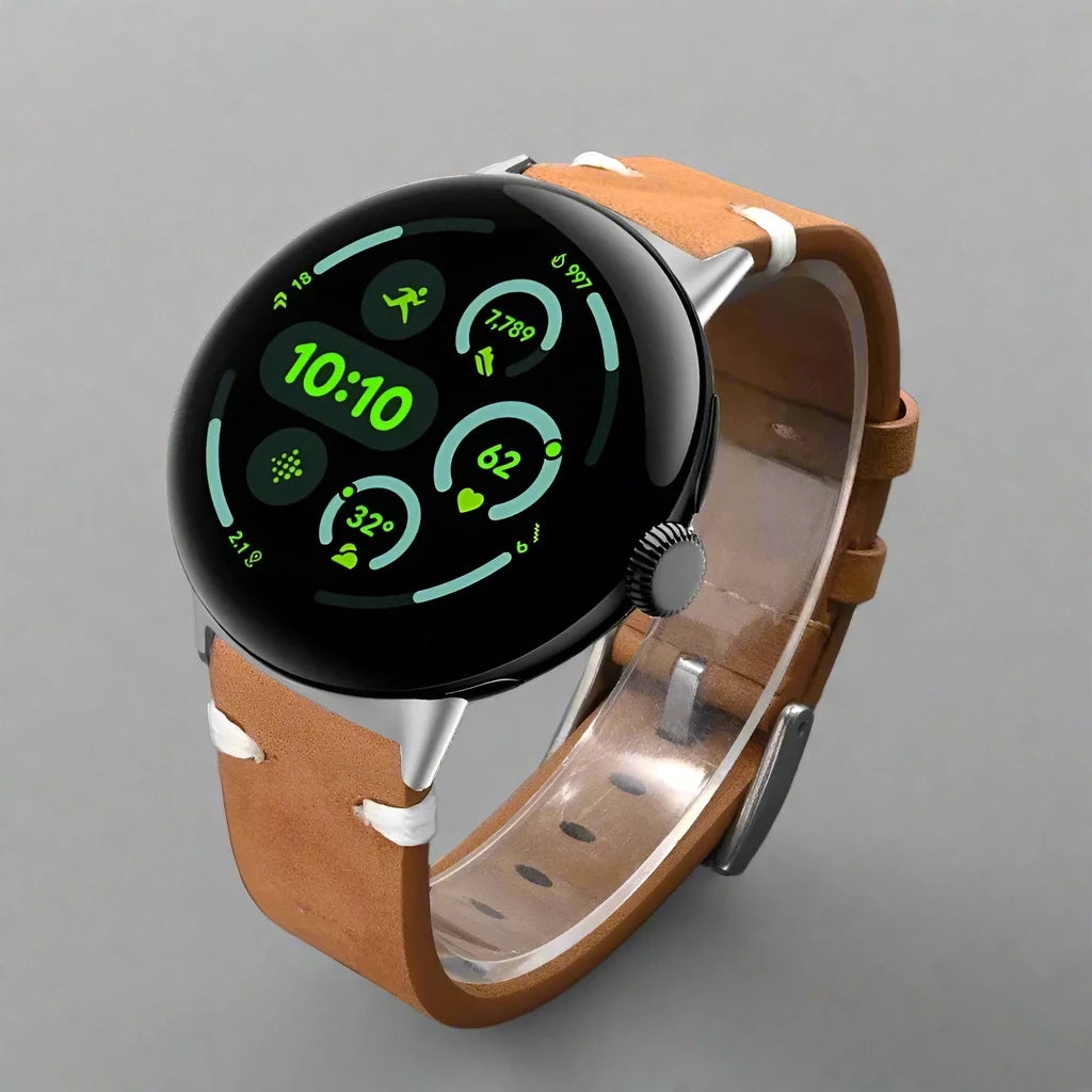 LuxeCraftLeather Band for Google Pixel Watch 3 & 4 – Premium Genuine Leather Replacement Strap — product view 9