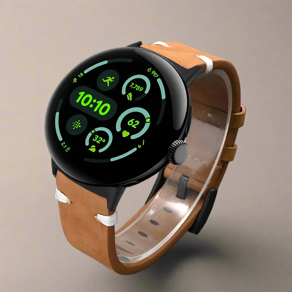 LuxeCraftLeather Band for Google Pixel Watch 3 & 4 – Premium Genuine Leather Replacement Strap — product view 12