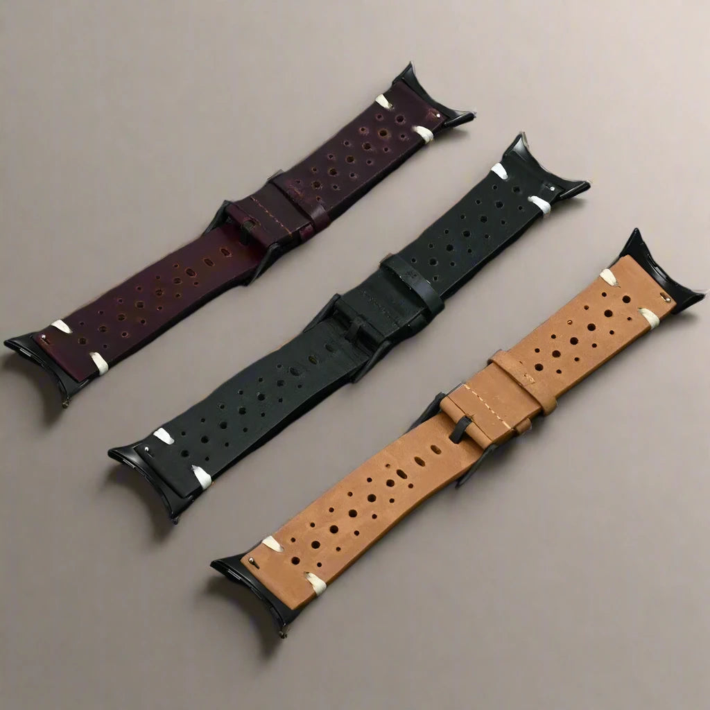 Leather Strap for Google Pixel Watch 3 45mm Wristband Replaced Accessories Band for Google Pixel Watch 3 2 1 41mm Men Bracelet Pinnacle Luxuries