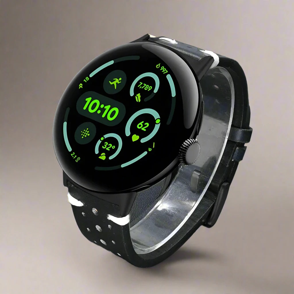 LuxeCraft™ Leather Band for Google Pixel Watch 3 & 4 – Premium Genuine Leather Replacement Strap