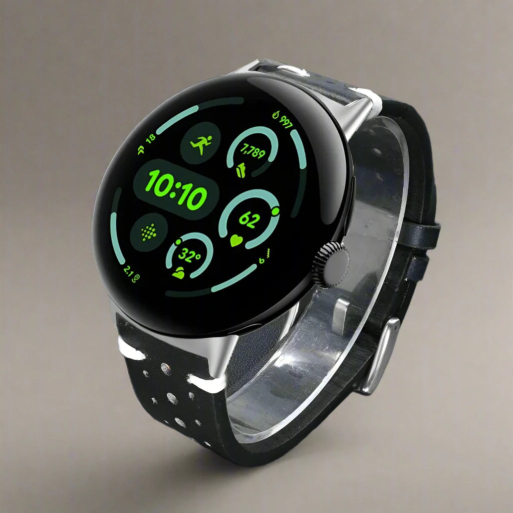 LuxeCraft™ Leather Band for Google Pixel Watch 3 & 4 – Premium Genuine Leather Replacement Strap