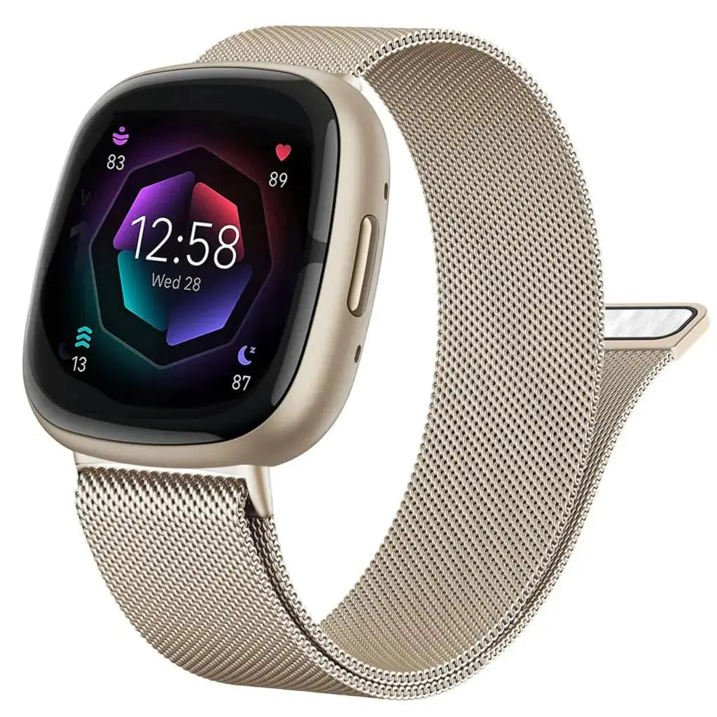 MagnetMesh Steel Mesh Band for Fitbit Versa Series - Avontic