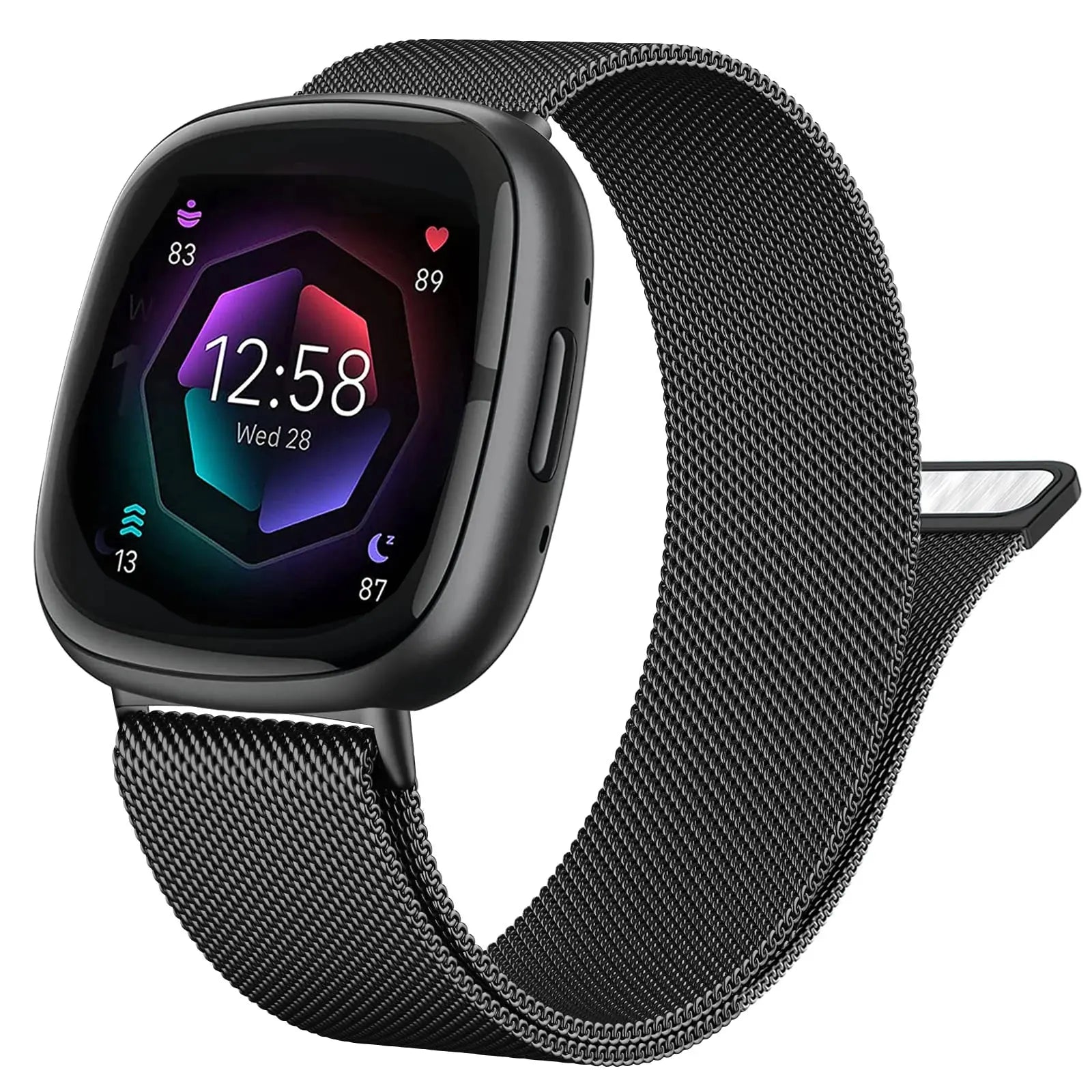 MagnetMesh Steel Mesh Band for Fitbit Versa Series - Avontic