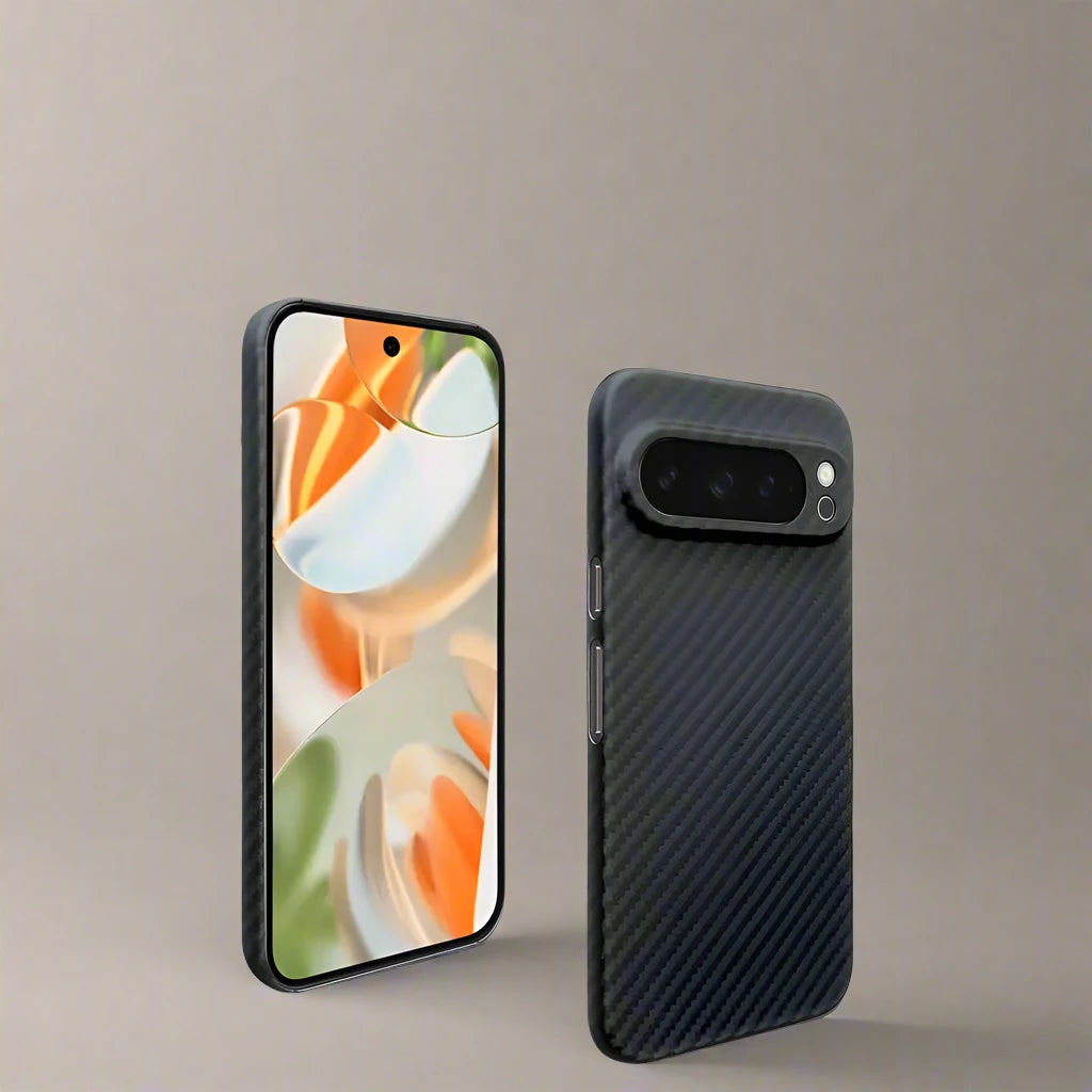 Luxury 1500D Aramid Carbon Fiber Phone Cover For Google Pixel 9 Pro XL Case Ultra Thine Deluxe Kevlar Cover Avontic