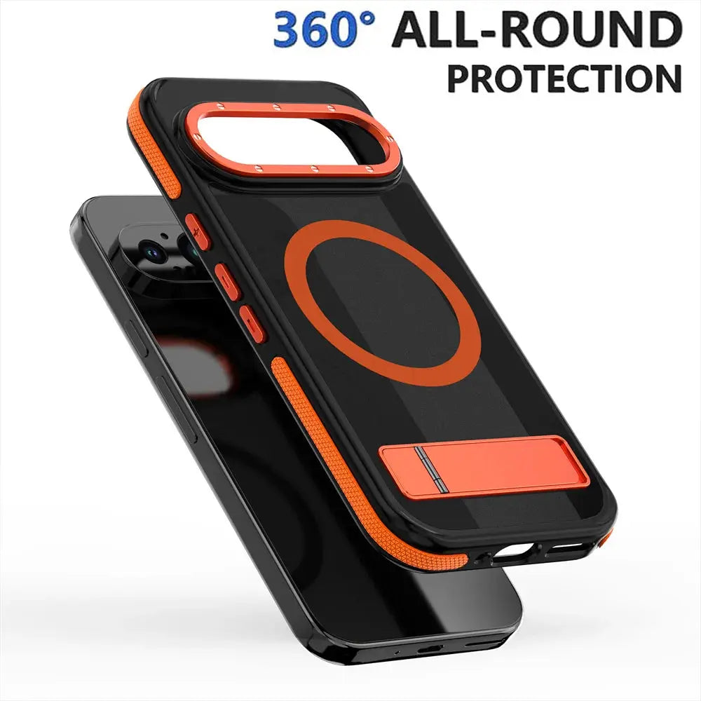 TitanGuard Armor Case for Google Pixel 9 Pro XL - Magnetic Stand with 360° Protection — product view 7