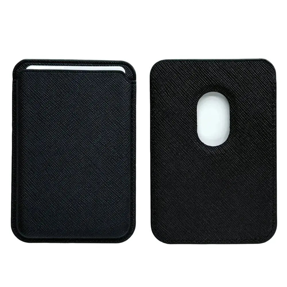 LuxeLeather MagGuard Leather Wallet Compatible with Magsafe for iPhone - Avontic