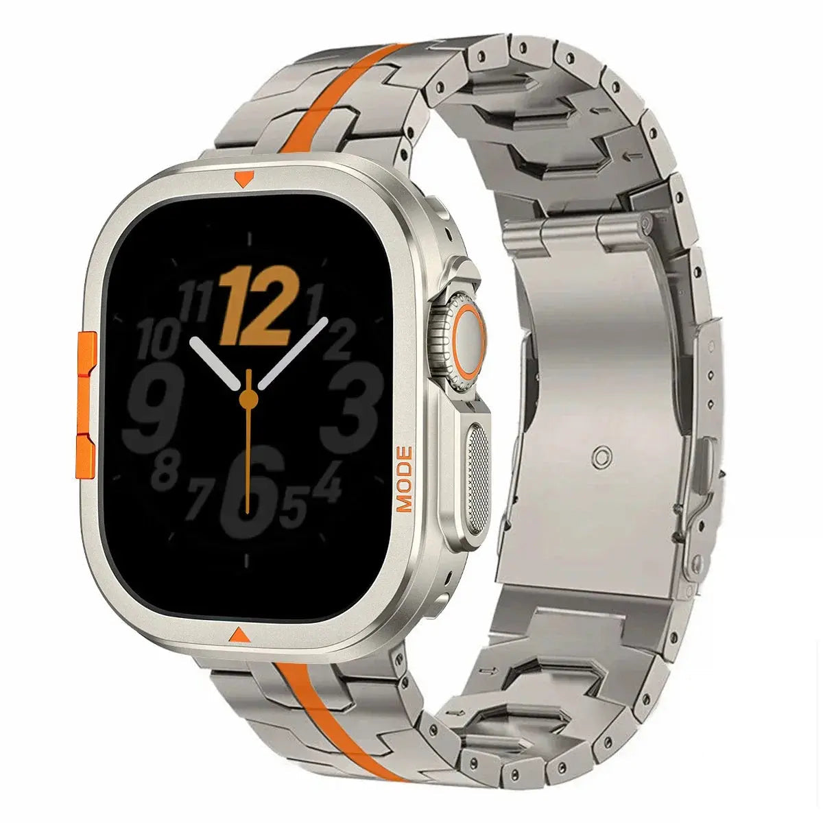 Luxury Metal Case+Strap for Apple Watch Band Ultra 2 1 49mm 46mm Titanium Bracelet Hard Frame Protect Cover for Iwatch Series 10 Pinnacle Luxuries