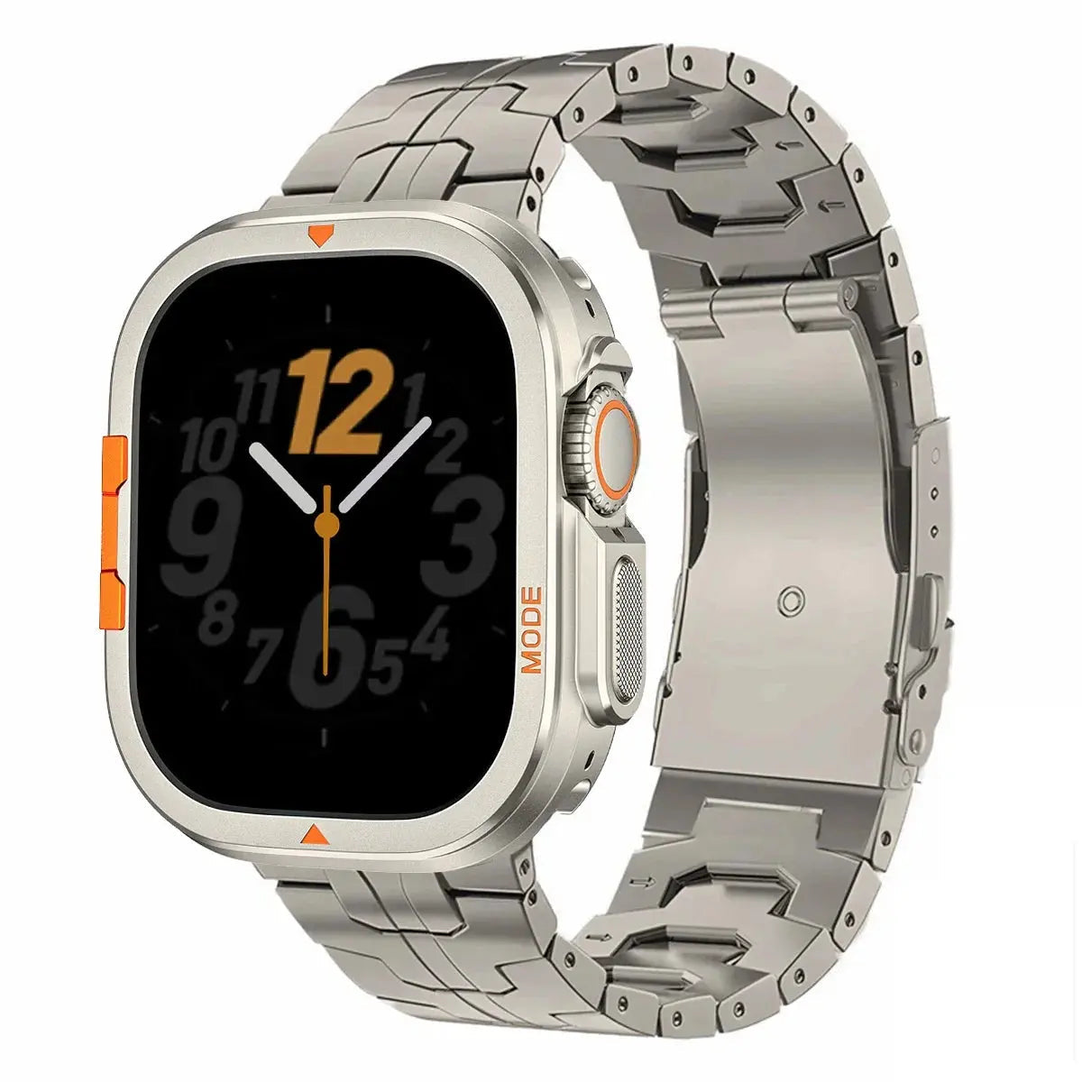 Luxury Metal Case+Strap for Apple Watch Band Ultra 2 1 49mm 46mm Titanium Bracelet Hard Frame Protect Cover for Iwatch Series 10 Pinnacle Luxuries