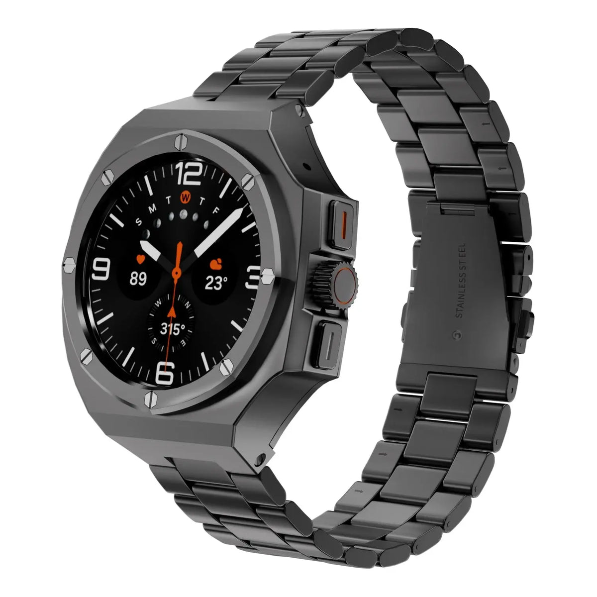 EliteGuard Steel Band & Case for Galaxy Watch Ultra (2024/2025) 47mm