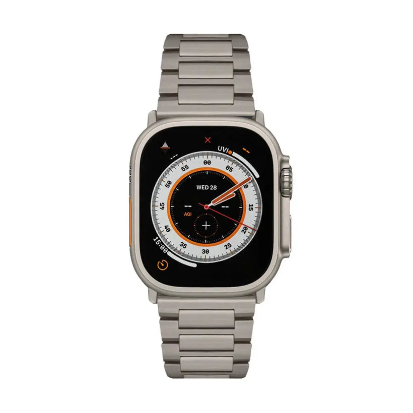 Titanium Pristine Luxury Band for Apple Watch