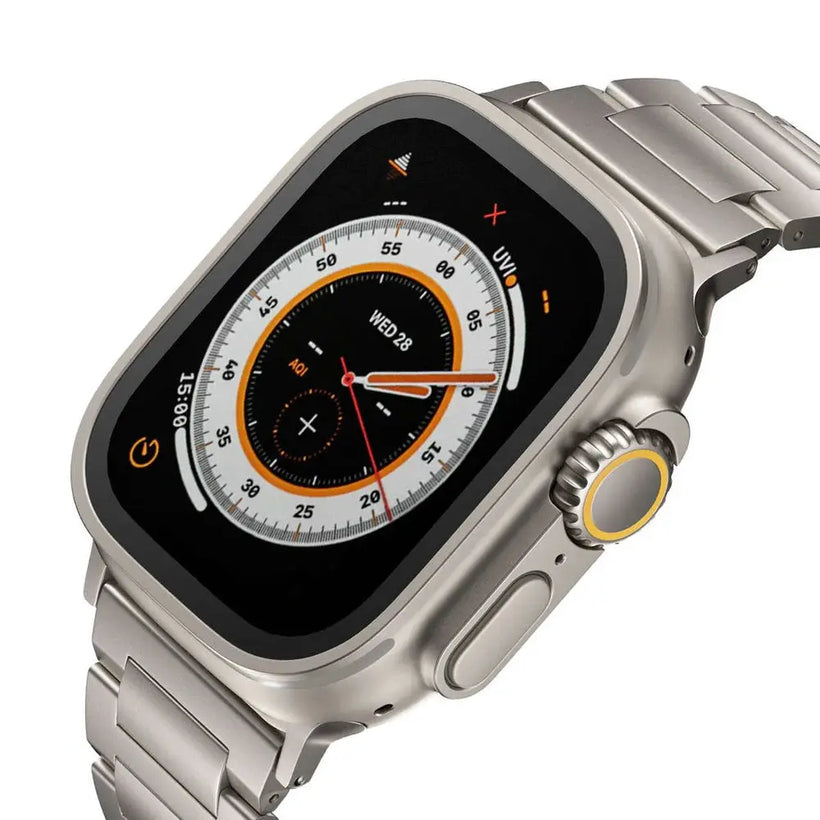 Titanium Pristine Luxury Band for Apple Watch