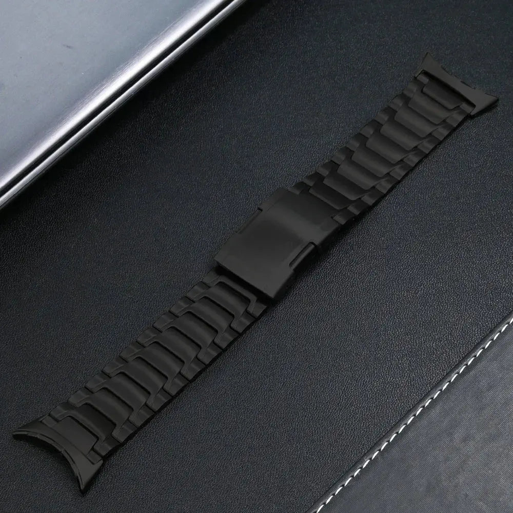 Titanium Prestige Link Band for Google Pixel Watch 3 & 4 (45mm) – Grade 5 Titanium
