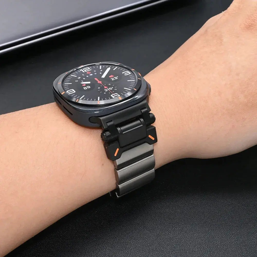 Luxury Titanium Band for Samsung Galaxy Watch Ultra & Ultra 2 (2026) 47mm — product view 7
