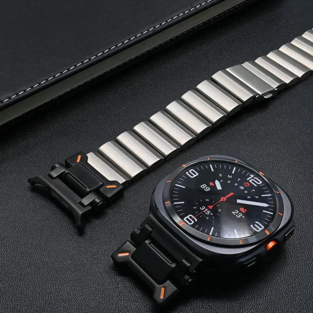 Luxury Titanium Band for Samsung Galaxy Watch Ultra & Ultra 2 (2026) 47mm — product view 5