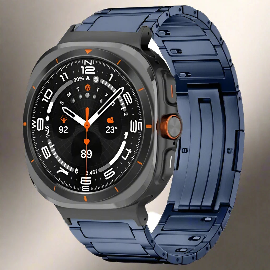 Avontic TitanEdge™ Prestige Titanium Band for Samsung Galaxy Watch 8 Ultra, 7 Ultra & Ultra 2 (47mm) – Premium No-Gap Design