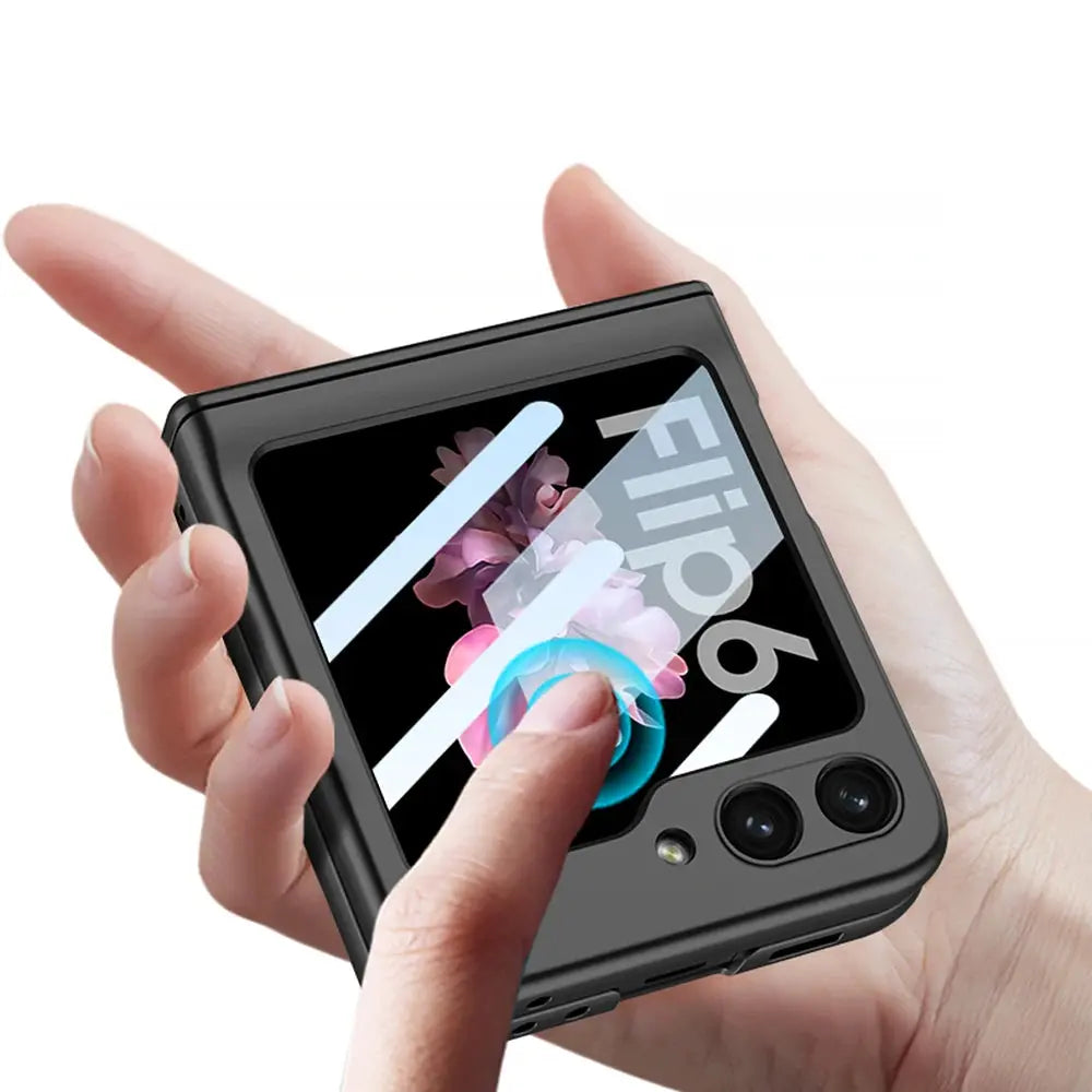 Magnetic Hinge Protector Case & Built-in Screen Protector for Samsung Galaxy Z Flip 6 — product view 13