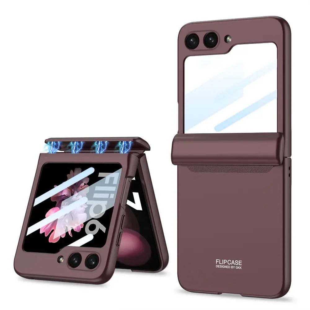 Magnetic Hinge Protector Case & Built-in Screen Protector for Samsung Galaxy Z Flip 6 — product view 8